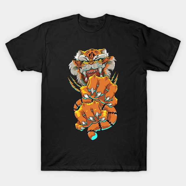 Tiger Claw T-Shirt by VALRON